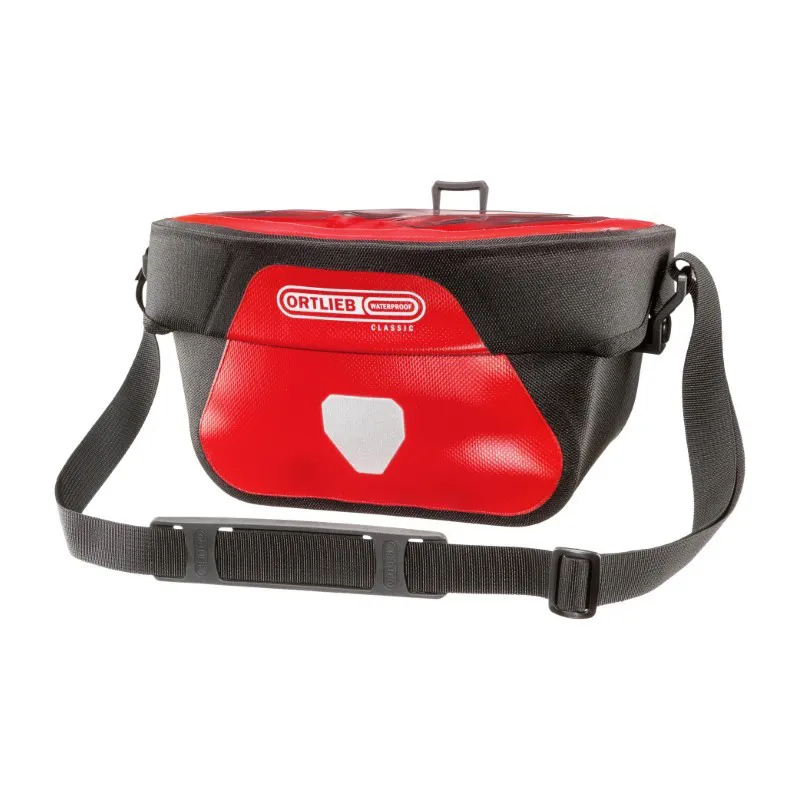 Ortlieb Ultimate Six Classic 5L Handlebar Bag in Red